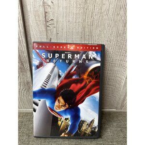 Superman Returns Full-Screen Edition DVD With Case & Insert